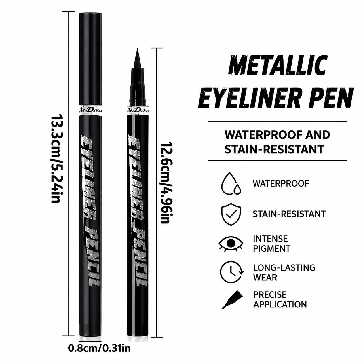 Beyond Glow™ Smudge-Proof Metallic Liner Set – 3 Pcs