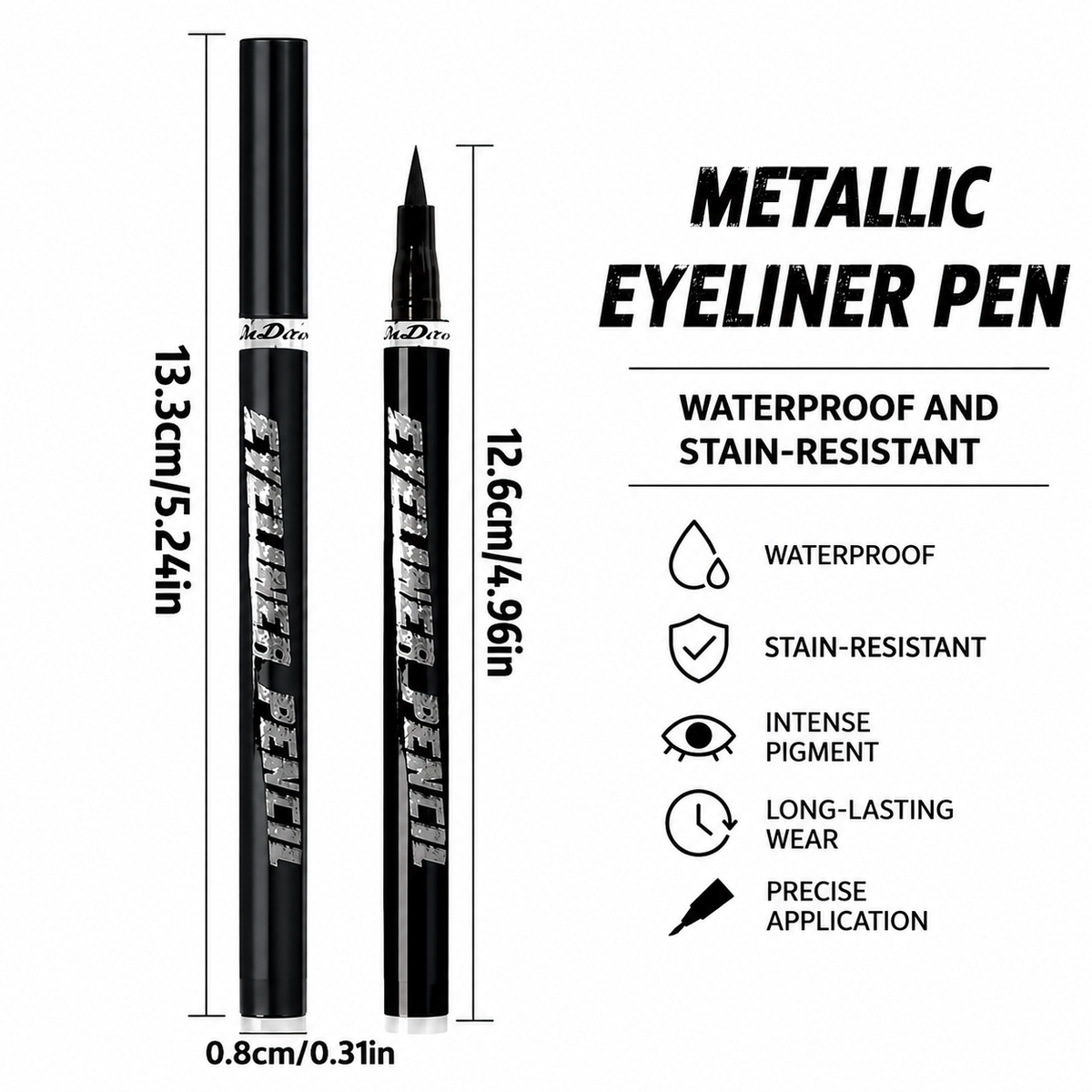 Beyond Glow™ Smudge-Proof Metallic Liner Set – 3 Pcs