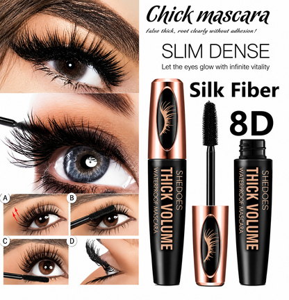 Beyond Glow™ 8D Fiber Mascara – Bigger, Bolder Lashes. Waterproof